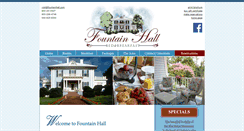 Desktop Screenshot of fountainhall.com